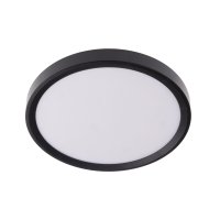 Kruhová - LED panel PANKA 40W CCT černé kulaté stropní