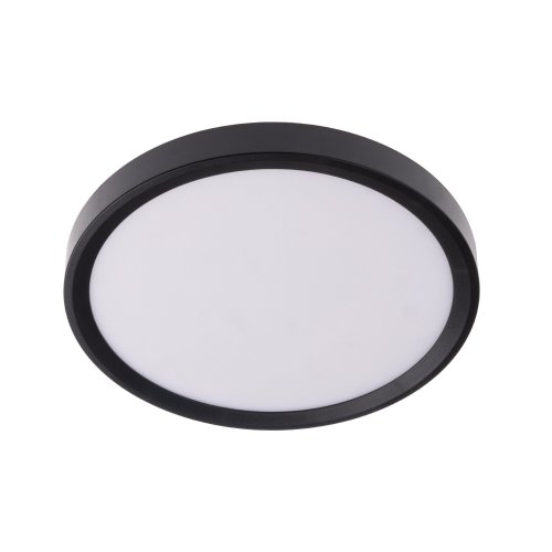 Kruhová - LED panel PANKA 40W CCT černé kulaté stropní - foto 1