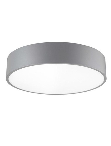 Kruhová - NV 7165202 Stropní svítidlo RODA šedý hliník akrylový difuzor LED 30W 230V 3000K IP20 - NOVA LUCE - foto 1