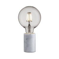 Stolní lampy dekorační - NOR 45875001 Stolní lampa Siv 1x60W E27 bílá - NORDLUX