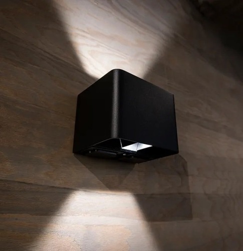 Nástěnná - SLC SLC1410 Nástěnné svítidlo SLC Shadow 2x5W 3CCT TED IP65/54 + 2x zásuvka Schuko - TLG - foto 1