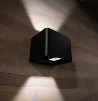 Nástěnná - SLC SLC1410 Nástěnné svítidlo SLC Shadow 2x5W 3CCT TED IP65/54 + 2x zásuvka Schuko - TLG