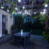 Venkovní řetězy - DLED PGX510 DecoLED Party osvětlení 5 m, 10 ledově bílých LED, IP67 PGX510