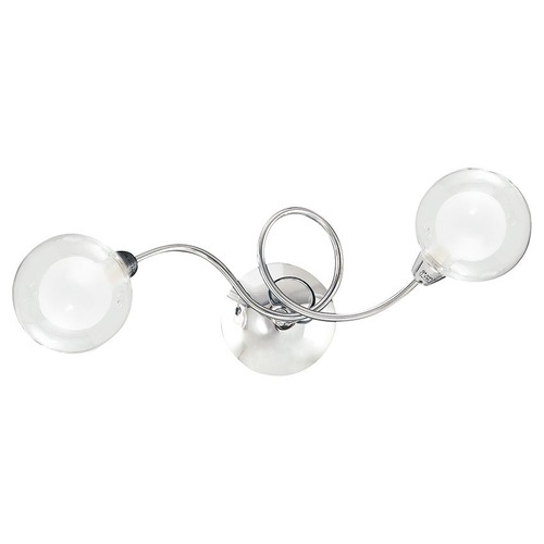 Dekorativní - FAN I-BLOG-PL2 Stropní svítidlo Blog, chrom, 2 x G9, 42 x 10 x 15 cm - FANEUROPE - foto 1