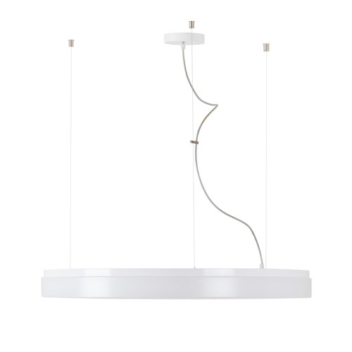 Kruhová - OS DEL48704 DELIA L5 závěsné plastové svítidlo bílá IP40 4000 K 150W LED DALI (původní kód OS 48704) - OSMONT - foto 1