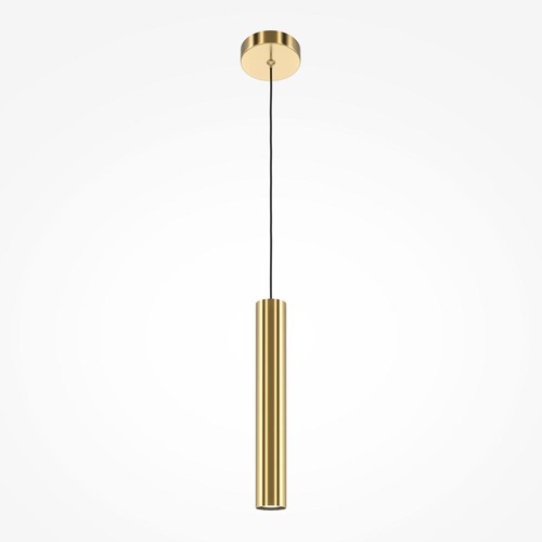 Subtilní - M MOD161PL-01BS1 Závěsné svítidlo Pro Focus GU10 6W mosaz hliník moderní - MAYTONI - foto 1