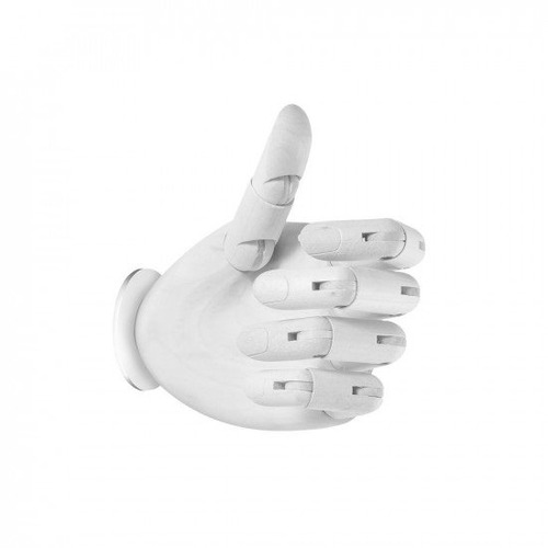 Dekorativní - LD 14170-16 HOLD IT Nástěnný držák pro svítidlo HOLD IT bílý (ruka) - LEUCHTEN DIREKT / JUST LIGHT - foto 1