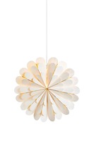 Interiérové dekorace - MAR 705306 Marigold bílá závěsná hvězda 45 cm - Markslöjd