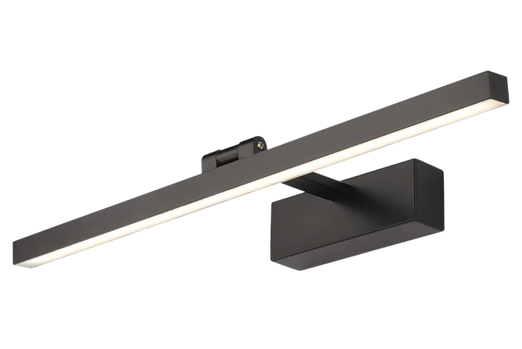 LED nástěnné svítidla - LED zrcadlo / nástěnné světlo 14W - černé tělo - foto 1