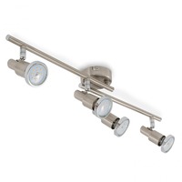 Bodová - BRILO 2991-042B Bodové svítidlo 67,5 cm 4xGU10 3W 250lm matný nikl - BRILO