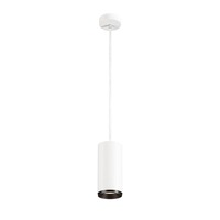 Subtilní - LA 1004646 NUMINOS® PD DALI L vnitřní LED závěsné svítidlo bílá/černá 4000 K 24° - BIG WHITE (SLV)