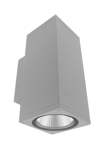 Nástěnná - IMPR 731199 Deko-Light nástěnné přisazené svítidlo - ShoreLine Pro hranaté Up+Down, 21 W, DIM, 3000/4000 K, světlešedá - foto 1