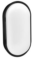 Nástěnná - CEN SMON-242740 SIMPLY LED stropní svítidlo venkovní černé Oval 24W 4000K CB 1920lm IP65  - CENTURY