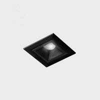 Hranatá - KHL K51300.01.RF.BK-BK.45.ST.9.40.PU NSES zapuštěné svítidlo s rámečkem černá 2 W 4000K PUSH - KOHL-Lighting