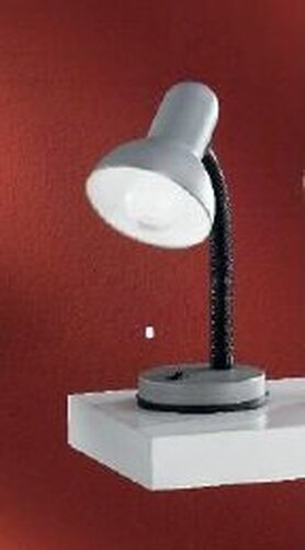 Stolní lampy pracovní - OR LA 4-1061 HLINÍK Stolní lampa 1xE27, hliník, výška 33cm, vypínač - ORION - foto 1