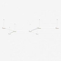 Dekorativní - LU 28.K2.60M DALI2 Závěsné svítidlo INFINITY II 108,4W LED 4000K akrylátové sklo bílá DALI 28.K2.60L - LUCIS