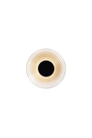Dekorativní - FAN LED-MORSE-AP-AMB Nástěnné LED svítidlo Morse (ambra, sklo) 8 W, 800 lm, CCT 2700 / 3500 / 4000 K, 30 x 5,7 cm - FANEUROPE