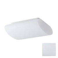 Hranatá - OS ALT59311 ALTAIR 1 stropní/nástěnné skleněné svítidlo bílá IP41 3000 K 19W LED DALI - OSMONT
