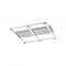 Hranatá - LD 14840-55 ANNE LED stropní svítidlo, moderní design, hranaté 3000K - LEUCHTEN DIREKT / JUST LIGHT