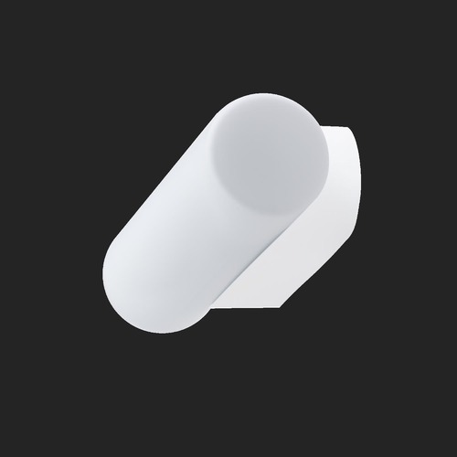 Kruhová - OS FLO59226 FLORA 4 stropní/nástěnné skleněné svítidlo bílá IP43 3000 K 8W LED (původní kód OS 59226) - OSMONT - foto 1