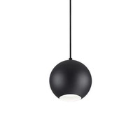 Koule - ILUX 231297 Svítidlo závěsné MR JACK SP1 BIG NERO 1xGU10 D150mm - IDEALLUX