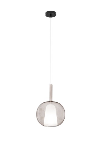 Koule - FAN I-PIREX-S35-MAR Závěsné svítidlo Pirex (hnědé sklo) 1xE27, 25x200 cm bez rozety - FANEUROPE - foto 1