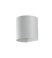 Nástěnná - FAN LED-W-GOLF BCO Venkovní nástěnné svítidlo LED GOLF bílá hliník 2x3,5W 840lm CCT IP54 9,5x11 cm - FANEUROPE
