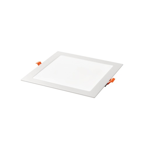 Hranatá - FAN INC-FLAP-24CCT Zápustné svítidlo LED Flap, bílá, hliník, 24 W, 2700 lm, CCT, 1,85 x 24 x 24 cm - FANEUROPE - foto 1