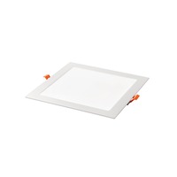 Hranatá - FAN INC-FLAP-24CCT Zápustné svítidlo LED Flap, bílá, hliník, 24 W, 2700 lm, CCT, 1,85 x 24 x 24 cm - FANEUROPE