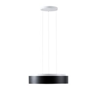Kruhová - OS ERI67915 ERIS LEC4 závěsné skleněné svítidlo bílá / bílo - černá IP40 4000 K 47W LED DALI (původní kód OS 67915) - OSMONT
