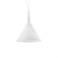 Kónická - ILUX 074313 Závěsné svítidlo Ideal Lux Cocktail SP1 big bianco 074313 bílé 35cm   - IDEALLUX