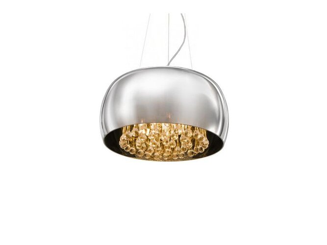 Kruhová - AZZ LP5204-M Svítidlo závěsné BURN 2 pendant G9 6x40W chrom - AZZARDO - foto 1