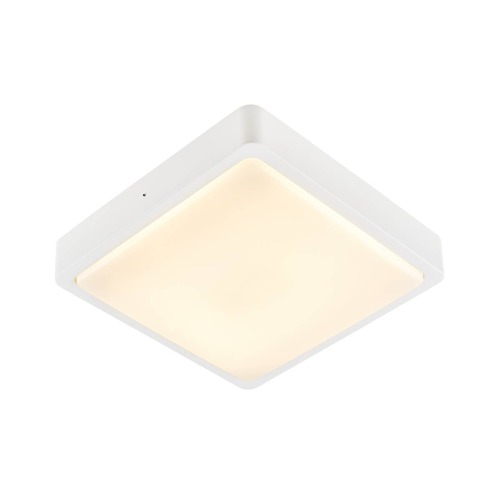 Přisazená - LA 1003449 AINOS SQUARE Outdoor, nástěnné a stropní LED svítidlo, bílé, spínač CCT 3000/4000K - BIG WHITE (SLV) - foto 1
