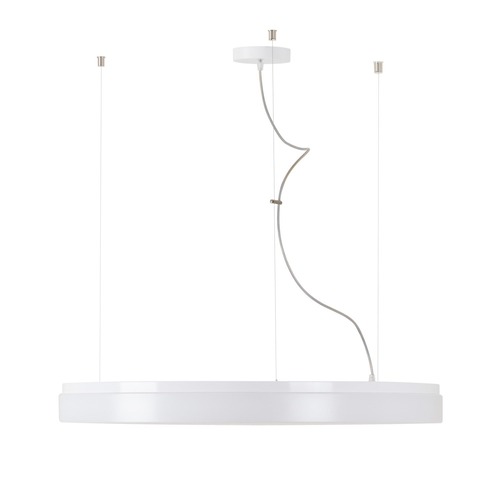 Kruhová - OS DEL66860 DELIA L5 závěsné plastové svítidlo bílá IP40 4000 K 98W LED - OSMONT - foto 1