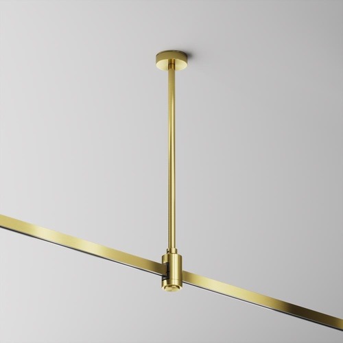 Lištové Magnetic Maytoni Flarity - M TRA158C-S1-BS Stropní upevnění pro magnetickou lištu 300 mm mosaz hliník 24V Flarity - MAYTONI - foto 1