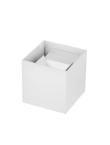 Nástěnná - NV 9136175 Venkovní nástěnné svítidlo EPIC bílý hliník LED 2x10W 3000K 220-240V nastavitelný úhel 0-90st. IP54 - NOVA LUCE - foto 1