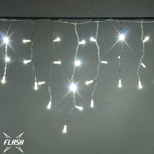 Venkovní krápníky - DLED IFNX0305 DecoLED LED světelné krápníky, FLASH, 3x0,5m, ledově bílá, 114 diod, IP67 IFNX0305 - foto 1