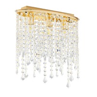 Dekorativní - FAN I-BREEZE/PL3 ORO Stropní svítidlo Breeze, zlaté, 3xE14, 40 x 15,5 x 36 cm - FANEUROPE