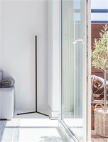 Stojací lampy - NV 9267108 Stojací lampa V-LINE bílý hliník a akryl LED 18W 230V 3000K IP20 stmívatelné - NOVA LUCE