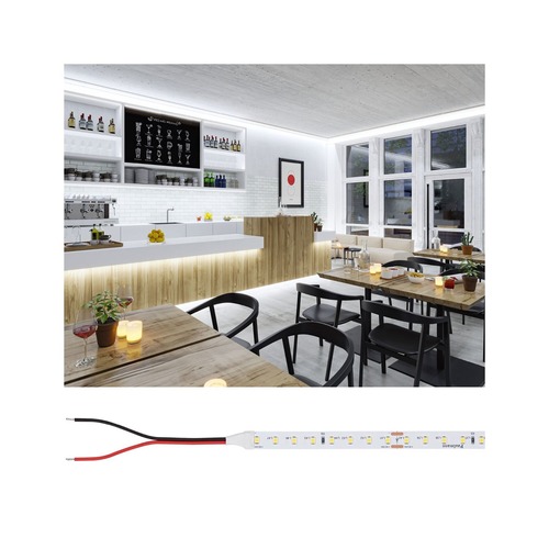 Pracovní osvětlení - P 76018 Pro LED Strip Silver P75 840 5m 23W 750lm/m 96LEDs/m 4000K - PAULMANN - foto 1