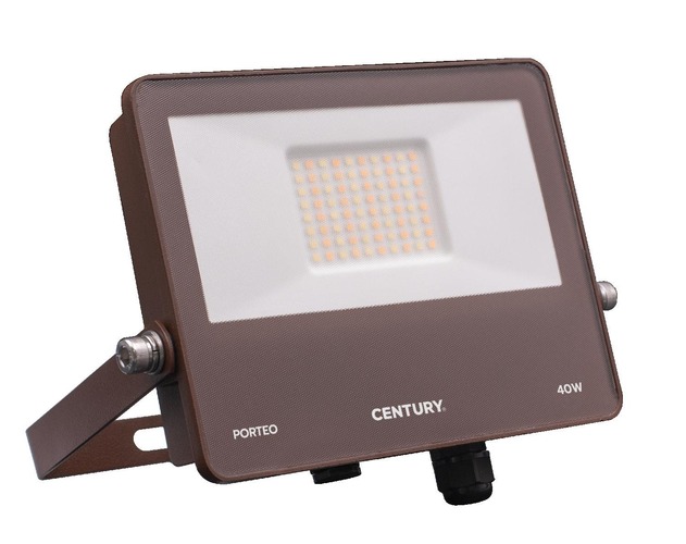 Reflektory - CEN PTOCO-409500 LED reflektor PORTEO corten 40W 3000/4000/6500K IP65 - CENTURY - foto 1