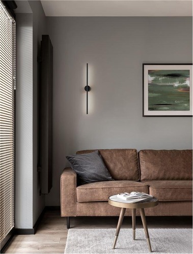 Nepřímé osvětlení - NV 9081102 Nástěnné svítidlo ADEN LED 10W 3000K hliník černá - NOVA LUCE - foto 1