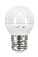 E27 - CEN ELH1G-032764BL LED ECOLINE MINI GLOBE 3W E27 6400K 250Lm 220d 45x82mm IP20 - CENTURY