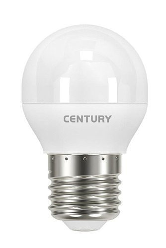 E27 - CEN ELH1G-032764BL LED ECOLINE MINI GLOBE 3W E27 6400K 250Lm 220d 45x82mm IP20 - CENTURY - foto 1