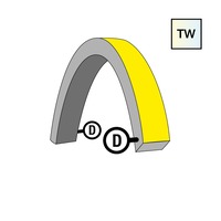 Příslušenství pro LED pásky - SLC S1624T-TW-D Napájení pro NeonFlex 24V Top-Bend TW D - TLG