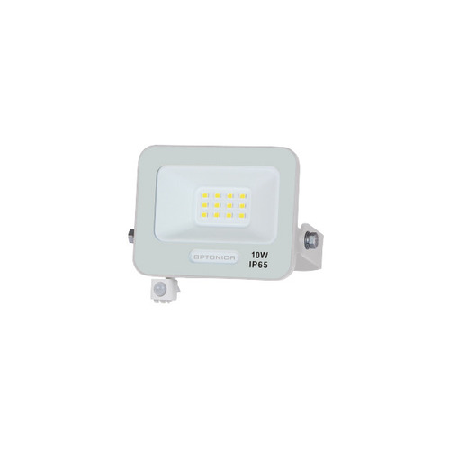 Vnitřní reflektory - LED SMD Floodlight IP65 Bílé tělo se senzorem - foto 1
