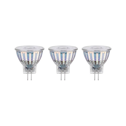 GU4 - P 29140 Standard 12V LED reflektor GU4 3x4,2W 2700K stříbrná - PAULMANN - foto 1