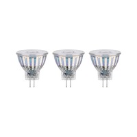 GU4 - P 29140 Standard 12V LED reflektor GU4 3x4,2W 2700K stříbrná - PAULMANN