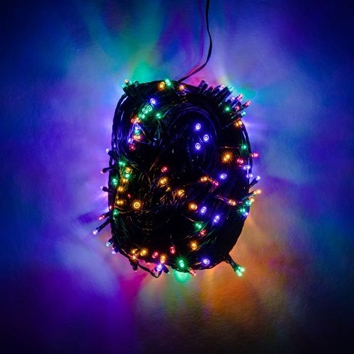 Venkovní řetězy - DLED ELSLN320M DecoLED LED světelný řetěz, 20 m, multicolor, 100 barevných diod ELSLN320M - foto 1