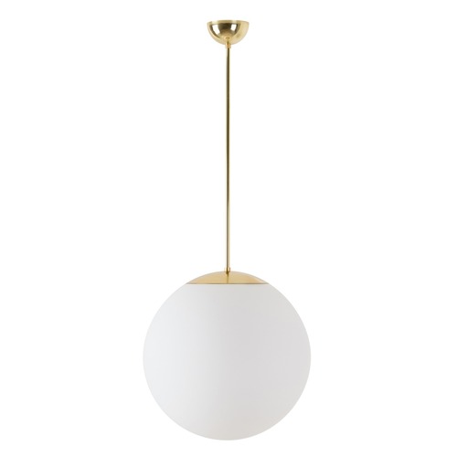 Koule - OS ADR60099 ADRIA P3 závěsné skleněné svítidlo mosaz leštěná / bílá IP40 3000 K 27W LED DALI (původní kód OS 60099) - OSMONT - foto 1